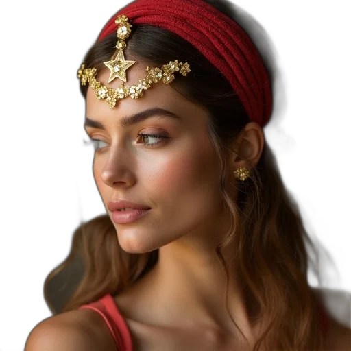 jewelry, crown, hat, face transparent PNG cut-out