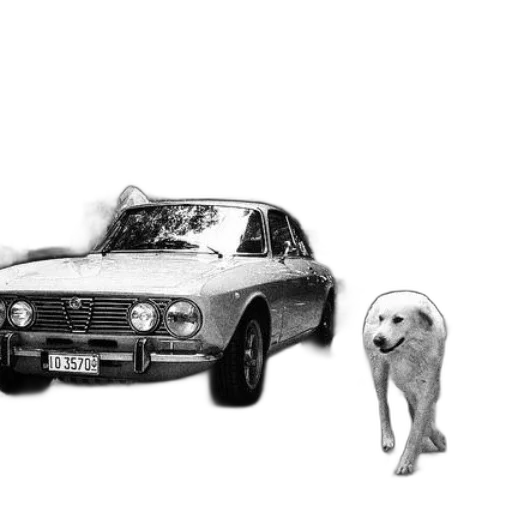 car, animal, creature, weapon transparent PNG cut-out