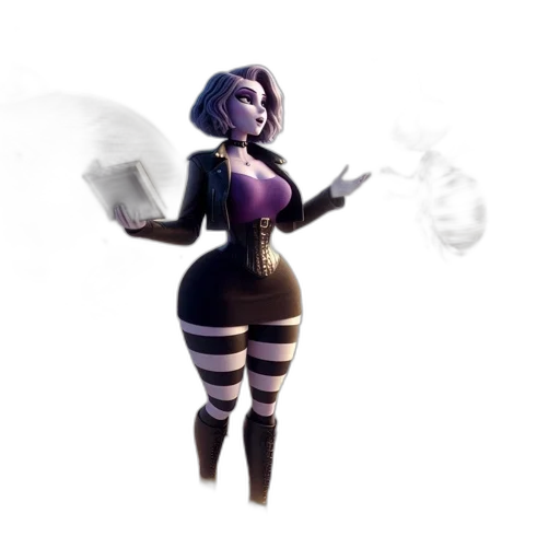 staff, dress, robot, creature transparent PNG cut-out