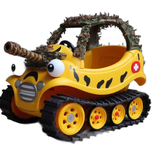 car, robot, weapon, animal transparent PNG cut-out