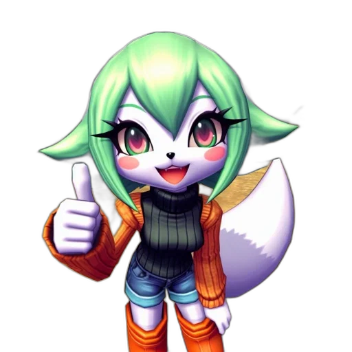 staff, jacket, pixel art, 3d render transparent PNG cut-out
