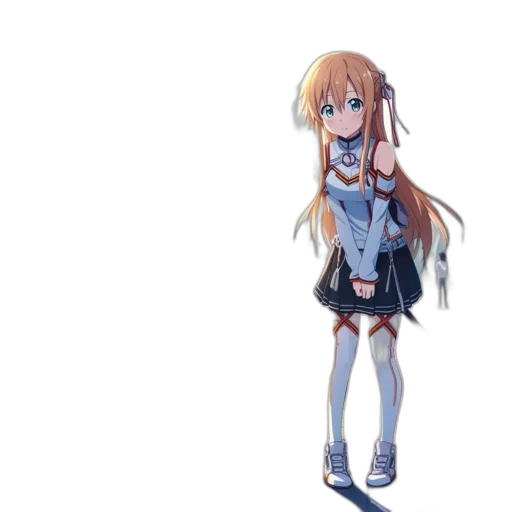 dress, robot, staff, weapon transparent PNG cut-out