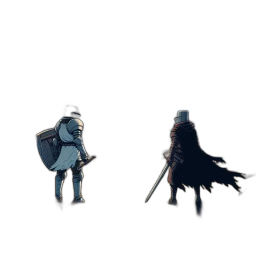 sword, weapon, staff, jacket transparent PNG cut-out