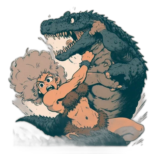 dragon, creature, animal, weapon transparent PNG cut-out