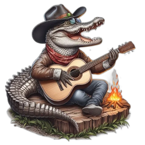 dragon, hat, animal, jacket transparent PNG cut-out