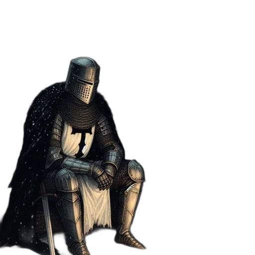 sword, robot, mask, concept art transparent PNG cut-out