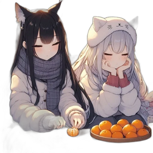 food, hat, anime, pixel art transparent PNG cut-out