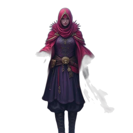 staff, dress, sword, mask transparent PNG cut-out