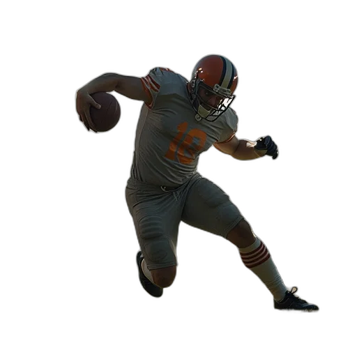 3d render, concept art, photorealistic, american transparent PNG cut-out