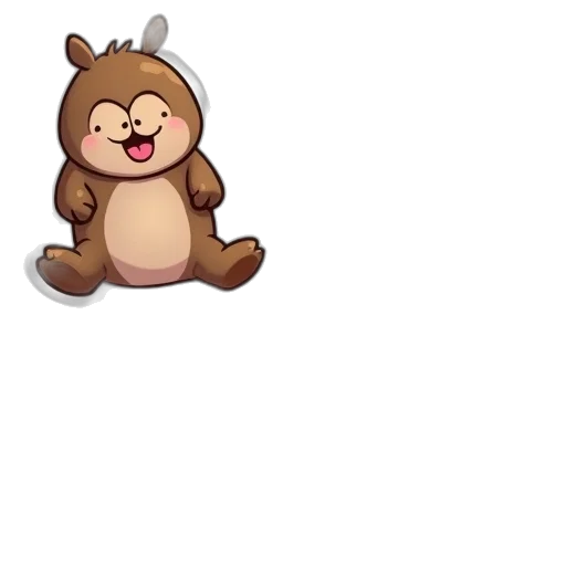 animal, creature, staff, pixel art transparent PNG cut-out