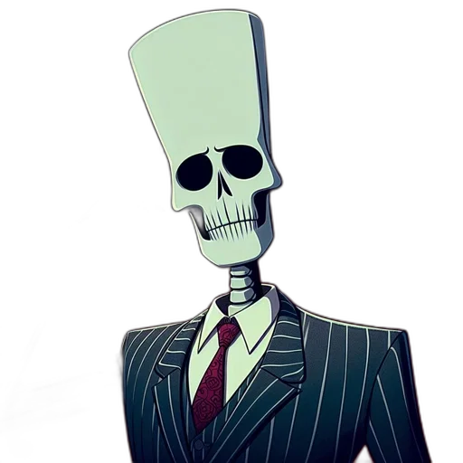 robot, staff, mask, hat transparent PNG cut-out