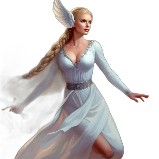 dress, dragon, fantasy art, concept art transparent PNG cut-out