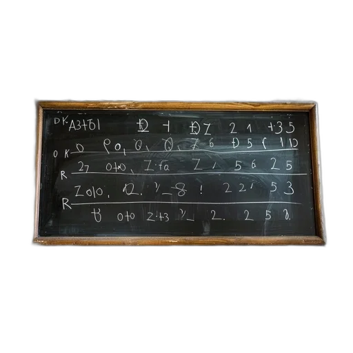 wooden, table, chalkboard, blackboard transparent PNG cut-out