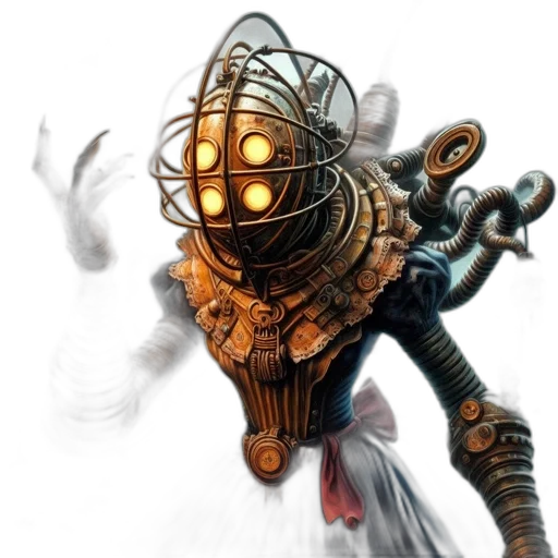 robot, mask, staff, face transparent PNG cut-out