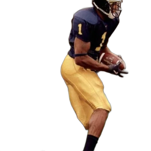 football, player, wearing, blue transparent PNG cut-out