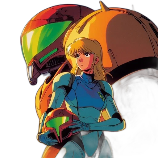 robot, jacket, concept art, anime transparent PNG cut-out
