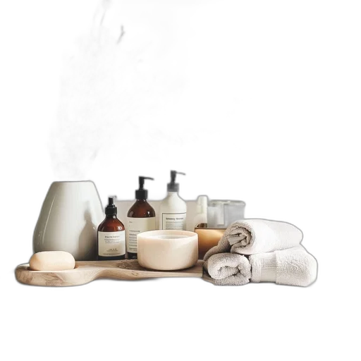 food, 3d render, photorealistic, fog transparent PNG cut-out