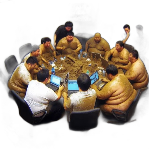 staff, concept art, individuals, flooded transparent PNG cut-out