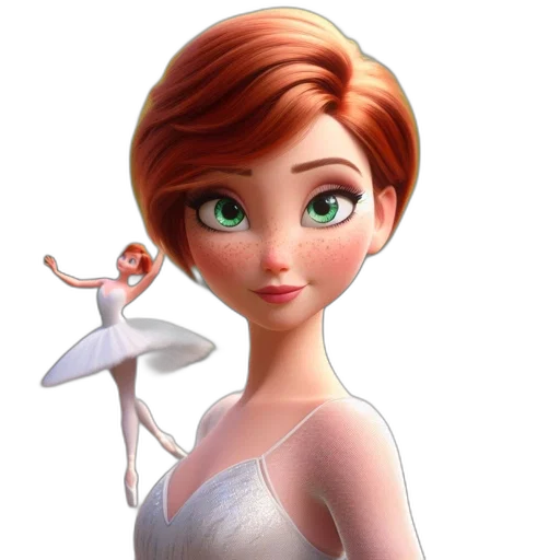 dress, jewelry, 3d render, cartoon transparent PNG cut-out