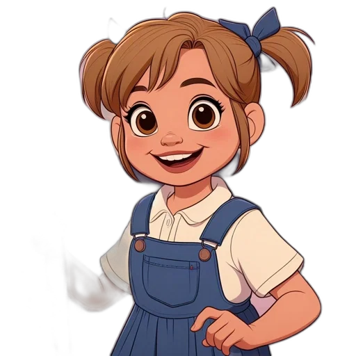 staff, dress, face, cartoon transparent PNG cut-out