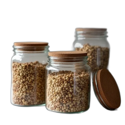 food, earth tones, glass, jars transparent PNG cut-out