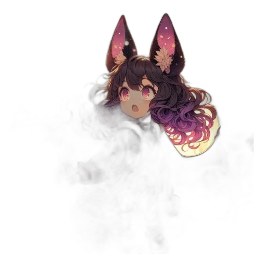 mask, dragon, staff, creature transparent PNG cut-out