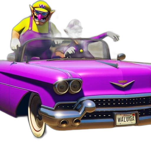 car, concept art, 3d render, photorealistic transparent PNG cut-out