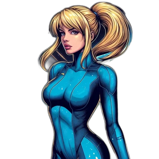 robot, comic book art, concept art, cartoon transparent PNG cut-out
