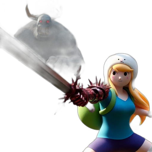 sword, weapon, staff, creature transparent PNG cut-out