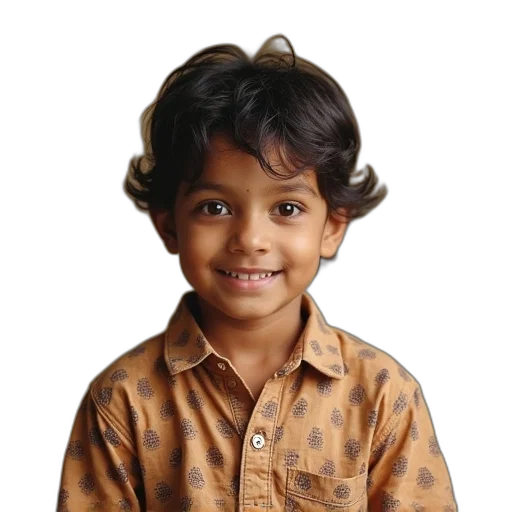 face, hair, staff, crown transparent PNG cut-out