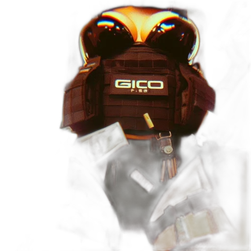 robot, mask, face, creature transparent PNG cut-out