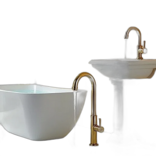 3d render, collection, various, bathroom transparent PNG cut-out