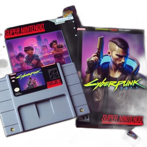 cyberpunk, vaporwave, concept art, displaying transparent PNG cut-out