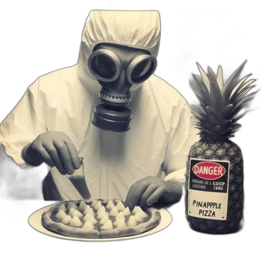 food, mask, jacket, creature transparent PNG cut-out