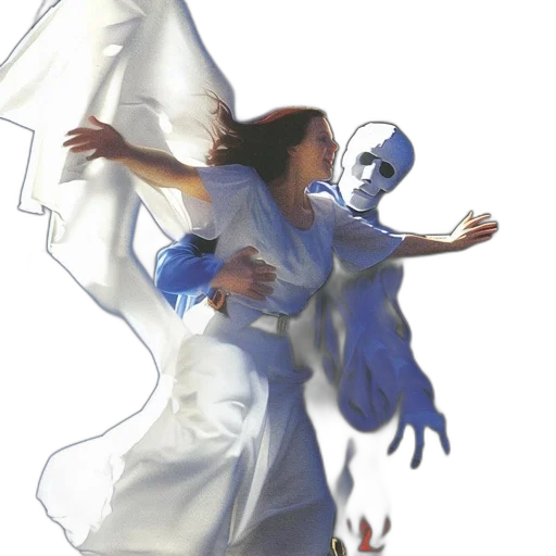 mask, dress, concept art, oil painting transparent PNG cut-out
