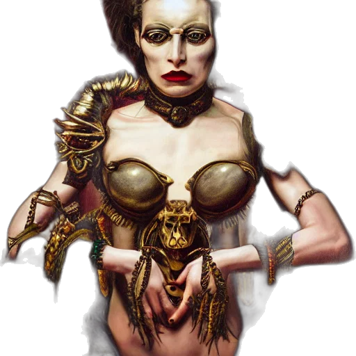 mask, jewelry, concept art, fantasy art transparent PNG cut-out