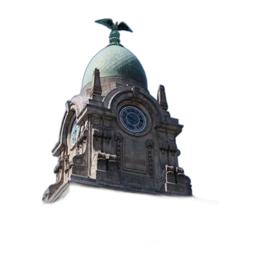 building, hat, crown, staff transparent PNG cut-out