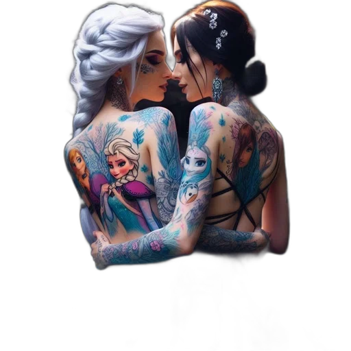 jewelry, dress, fantasy art, cyberpunk transparent PNG cut-out