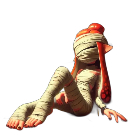 creature, staff, animal, hat transparent PNG cut-out