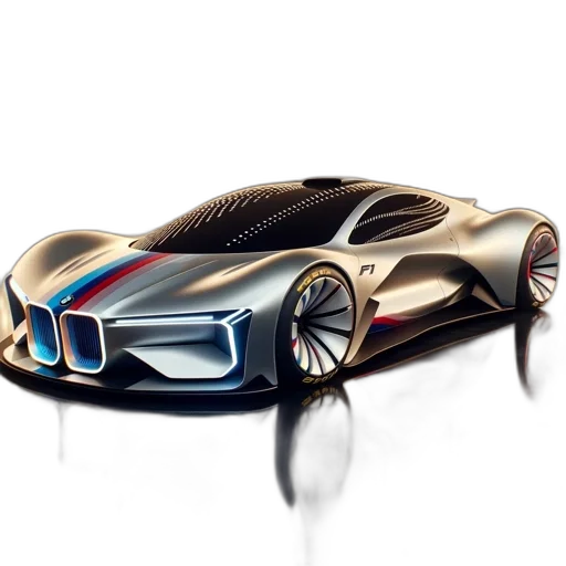 car, 3d render, concept art, photorealistic transparent PNG cut-out