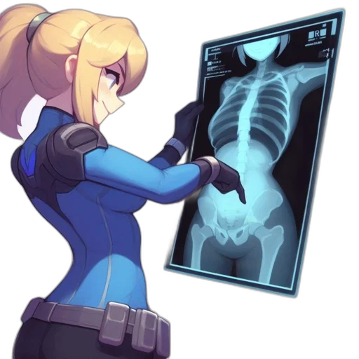 robot, weapon, jacket, staff transparent PNG cut-out