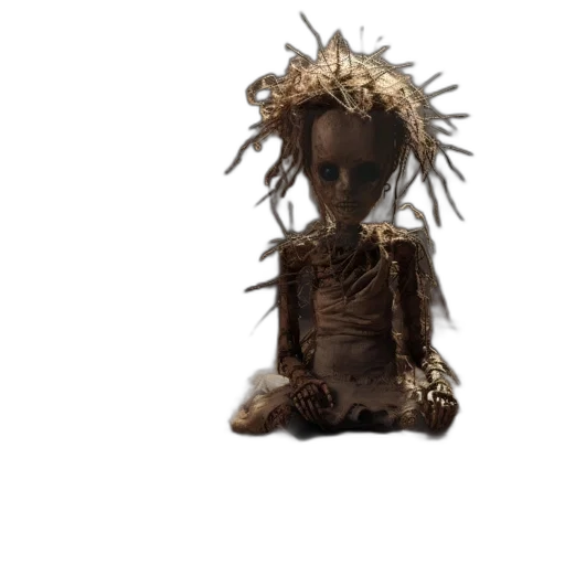 creature, staff, crown, mask transparent PNG cut-out