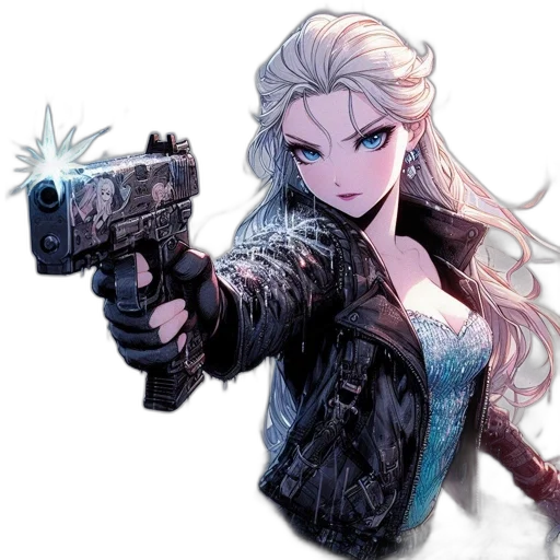 weapon, comic book art, concept art, fantasy art transparent PNG cut-out