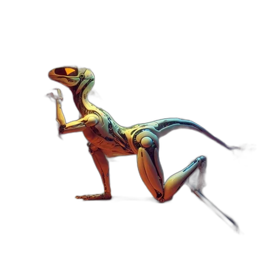 creature, dragon, animal, staff transparent PNG cut-out
