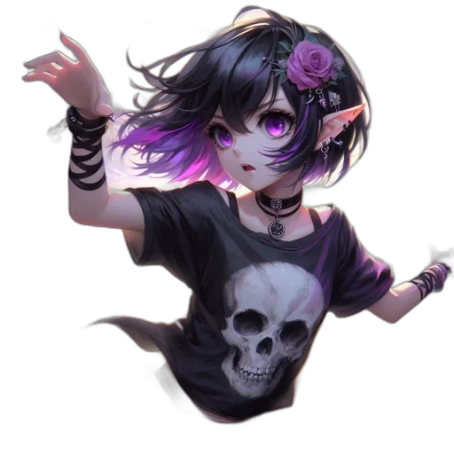 creature, mask, staff, face transparent PNG cut-out