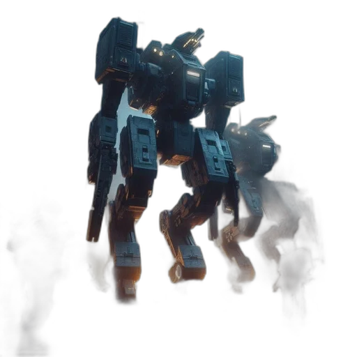 robot, weapon, creature, concept art transparent PNG cut-out