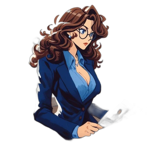 staff, dress, cartoon, pixel art transparent PNG cut-out