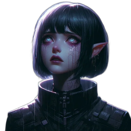 face, mask, staff, robot transparent PNG cut-out