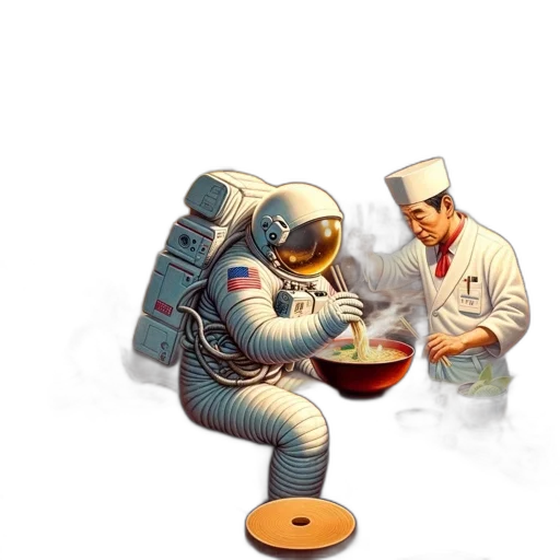robot, food, staff, concept art transparent PNG cut-out