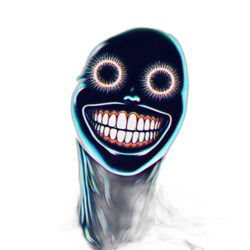 mask, robot, face, creature transparent PNG cut-out
